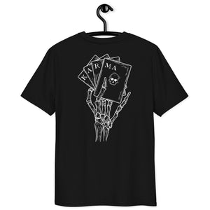 Karma black organic cotton t-shirt