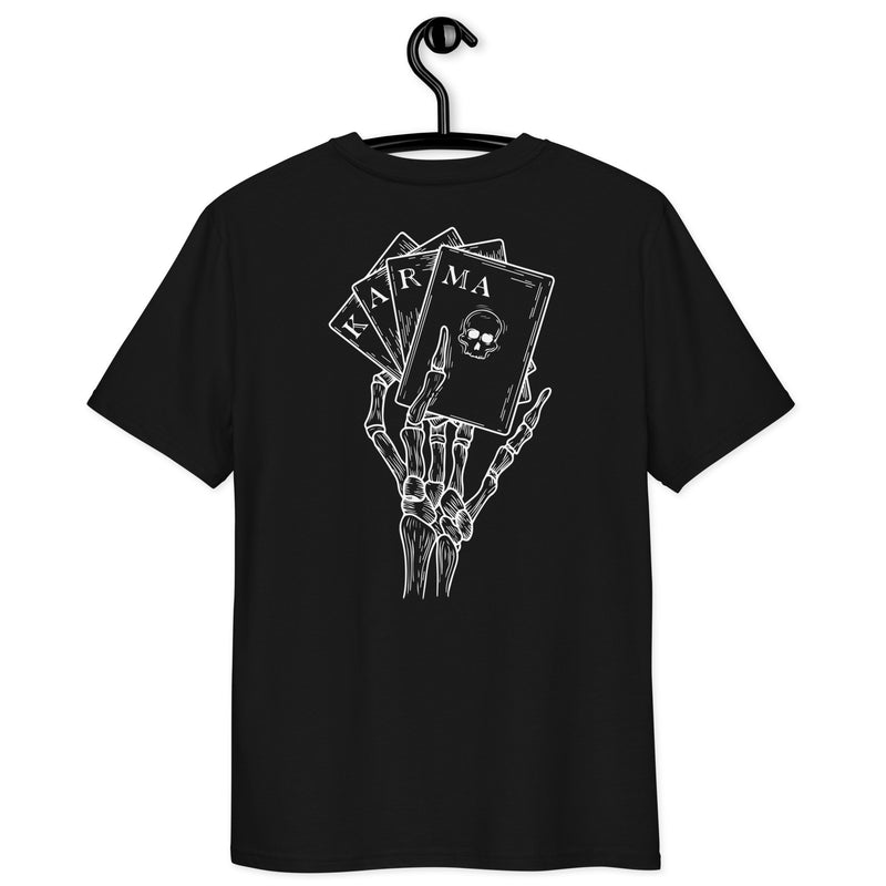 Karma black organic cotton t-shirt