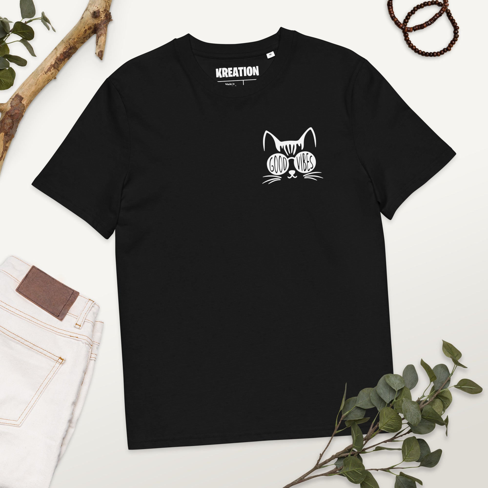 Good Vibes Unisex organic cotton t-shirt