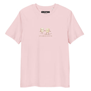 We my wobble but we don´t fall! organic cotton t-shirt