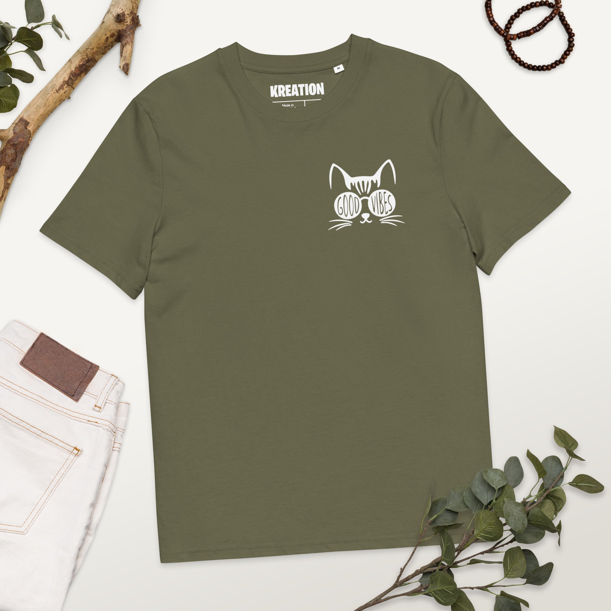 Good Vibes Unisex organic cotton t-shirt