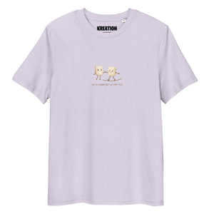 We my wobble but we don´t fall! organic cotton t-shirt