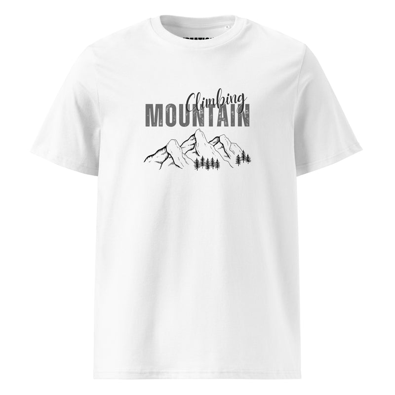 Climbing Unisex organic cotton t-shirt