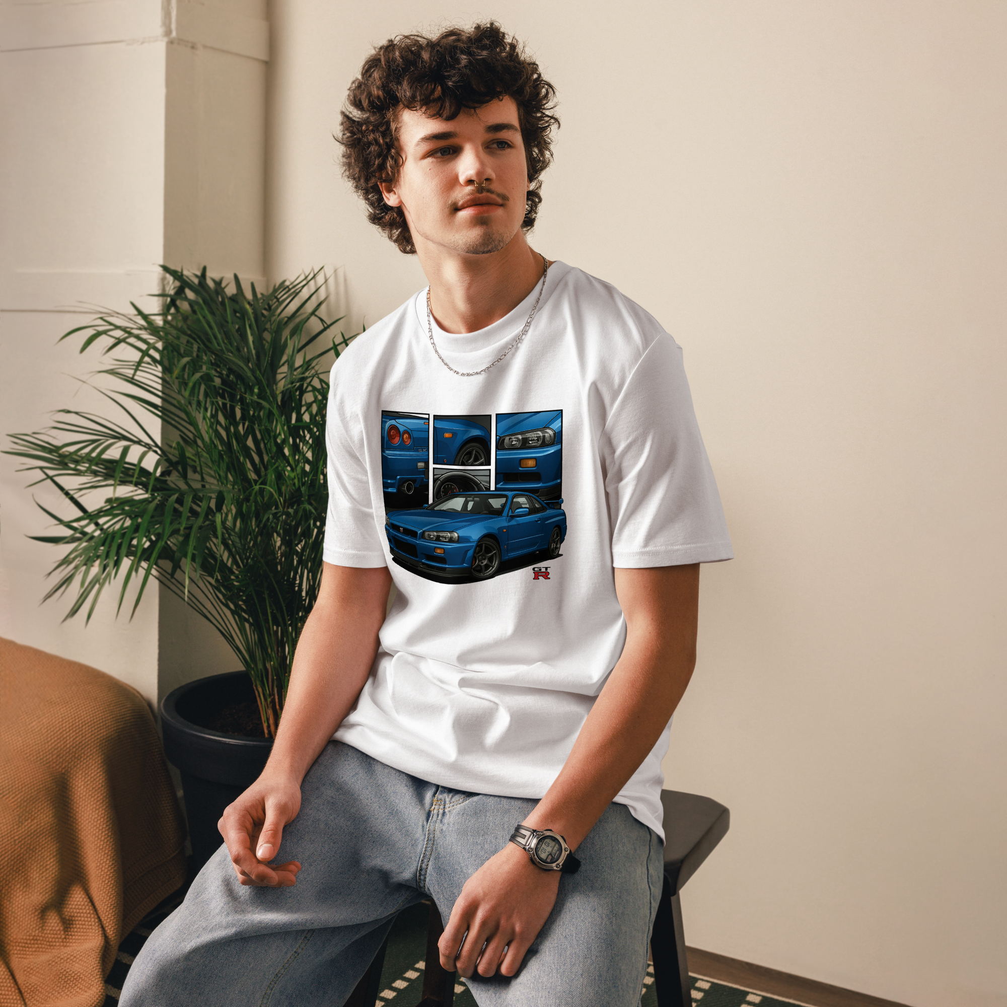 Nissan skyline GT-R organic cotton t-shirt