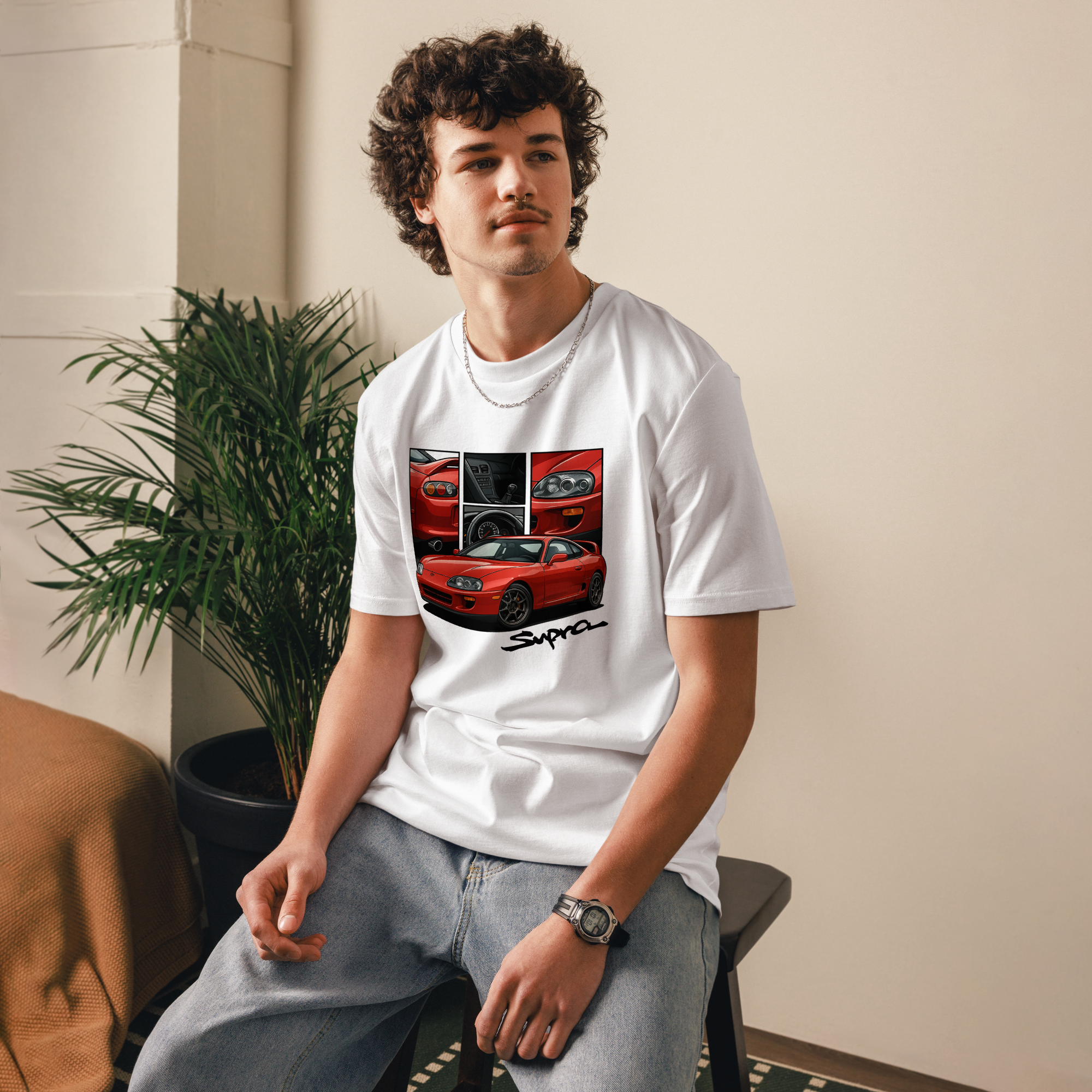 Toyota supra MK4 organic cotton t-shirt