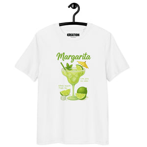 Margarita cocktail organic cotton t-shirt