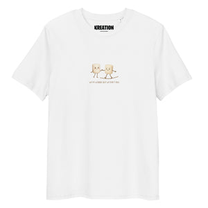 We my wobble but we don´t fall! organic cotton t-shirt