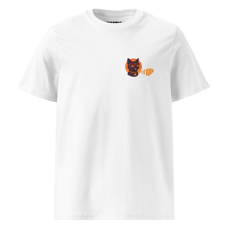 Let it burn! organic cotton t-shirt