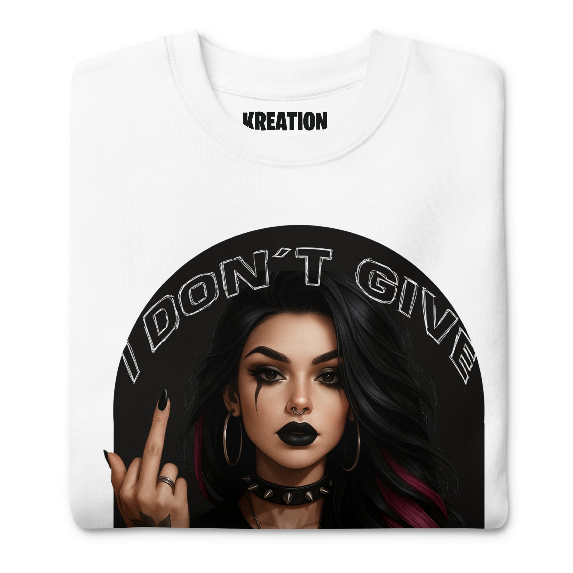 i don´t give a fuck Unisex Premium Sweatshirt