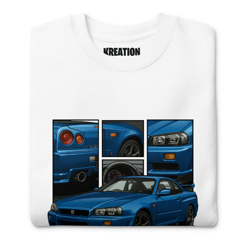 Nissan skyline GT-R Premium Sweatshirt
